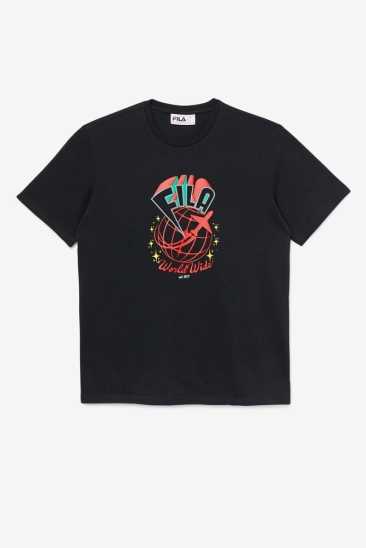 Fila Unisex Ryland Tee 001 Noir Fila France JEN-632079